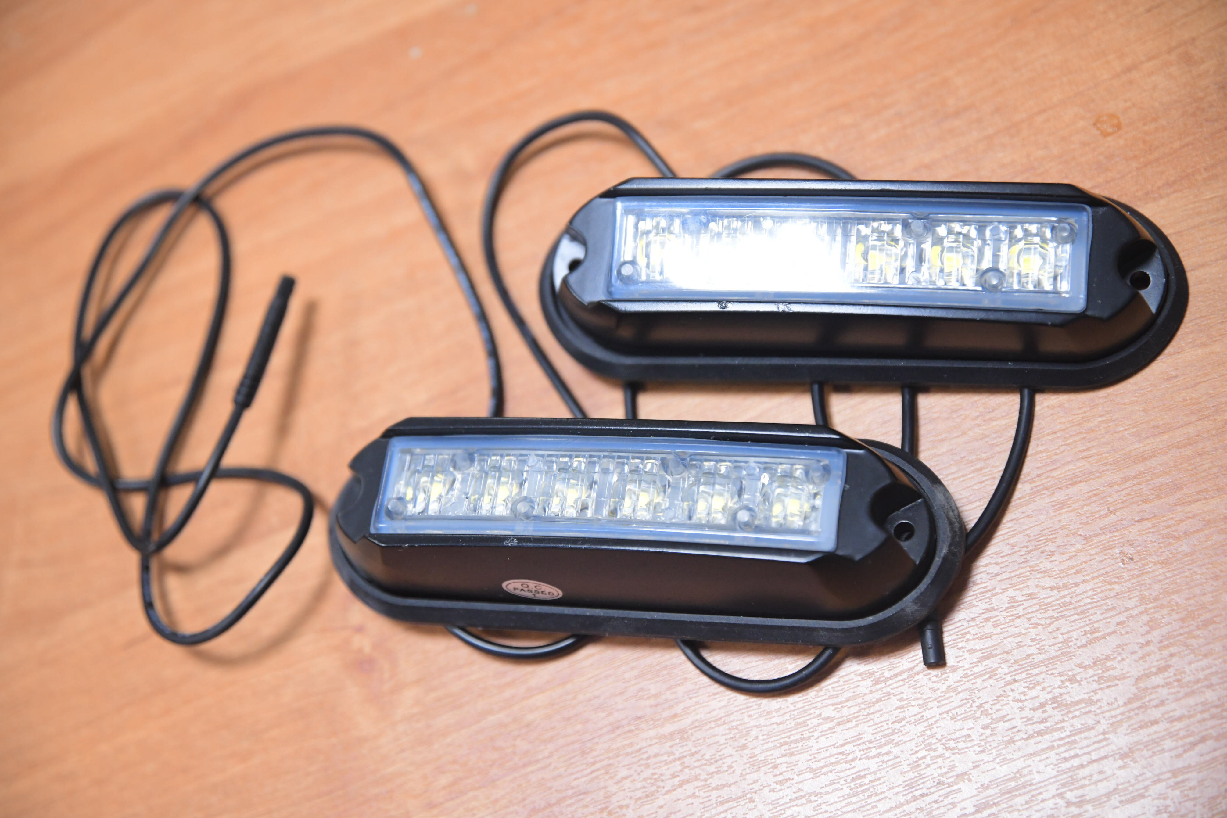 Фары дневного света AMP LD0601 9-32V 6W White