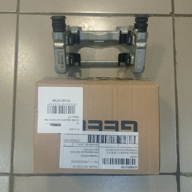 Скоба заднего суппорта лев Geely X7